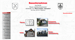 Desktop Screenshot of bauunternehmen-beirith.de